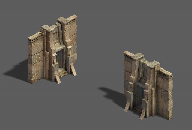 Desert – earth gate 3D Model