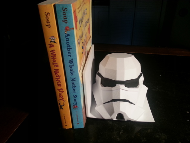 Star Wars Book Ends 3D Print Model