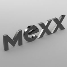 Mexx logo 3D Model