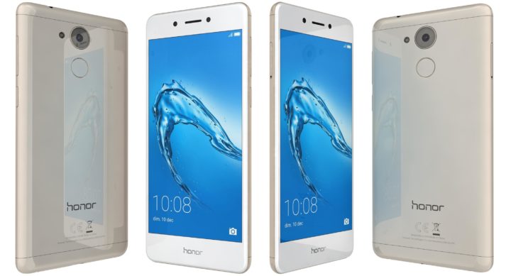 Huawei Honor 6C Gold 3D model 3D Model