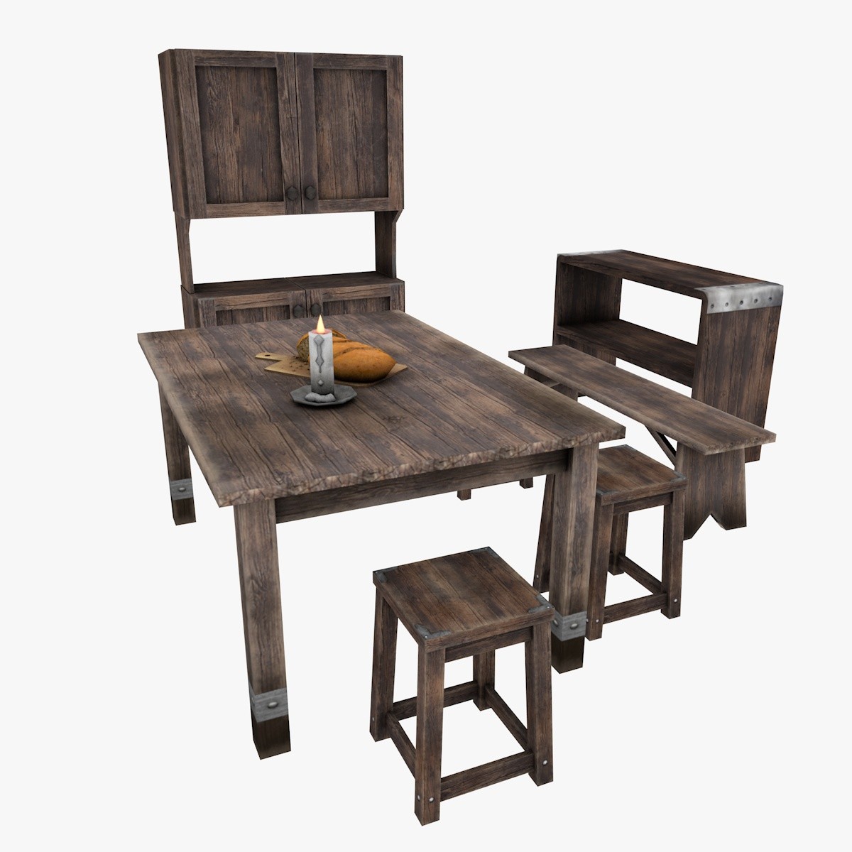 Furniture set 3D Model