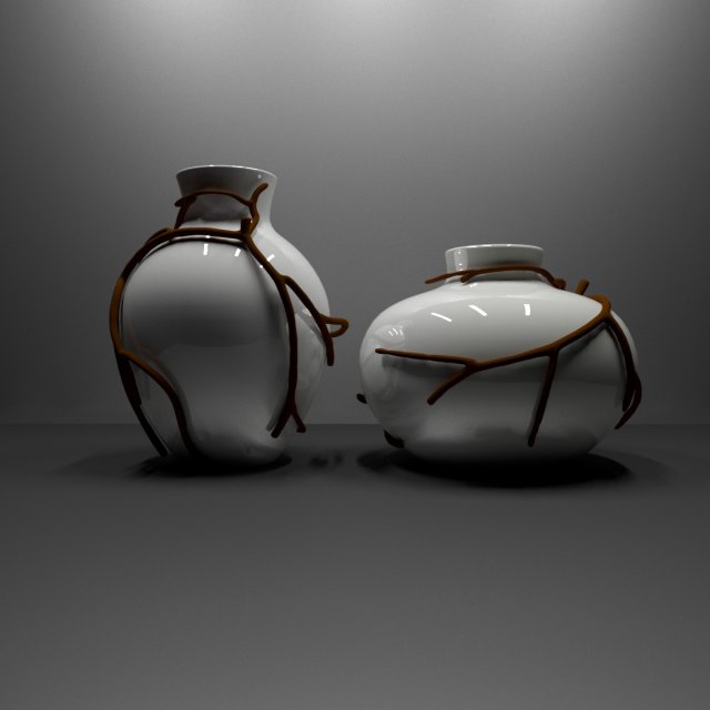 Vases 3D Model