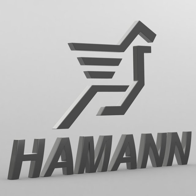 Hamann logo 3D Model