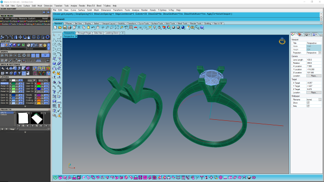 Ring for modeler T-Spline 3D Model