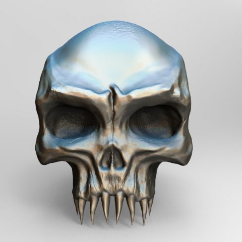 Skull Monster 3D Model