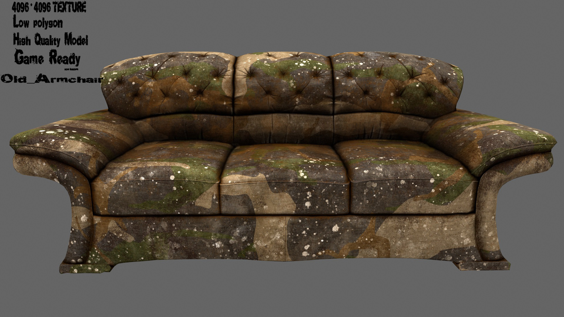 armchair 3D Model