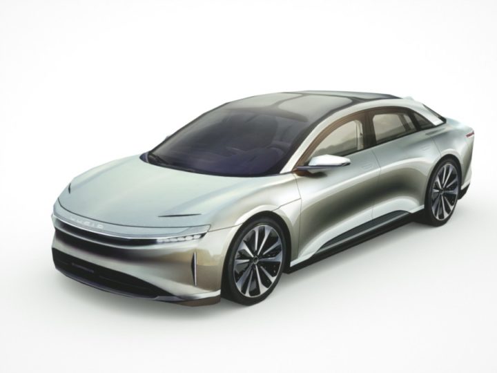 2018 Lucid Air 3D Model