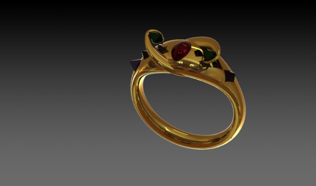 Power Ring 3D Model