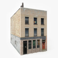 3D Apartment House VII model 3D Model