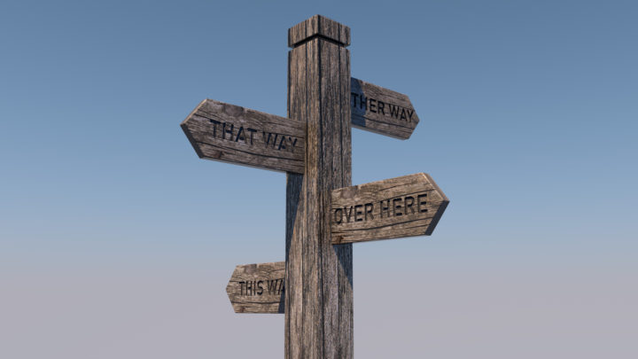 Signpost 3D Model