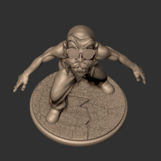 3D Master Roshi OBJ 3D Model