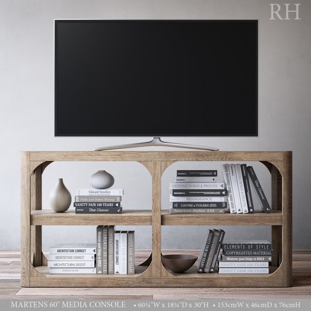 MARTENS 60in MEDIA CONSOLE 3D Model