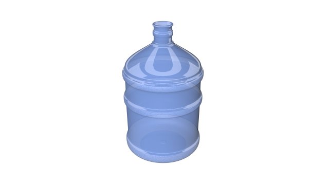 Bottled Water 3D Model