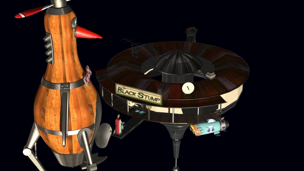 3D CH Jones PoN SpaceStation model 3D Model