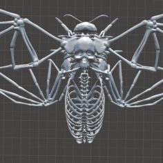 Deathhead Hawkmoth 3D Print Model