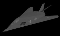 F-117 3D model 3D Model