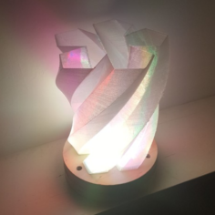 Pentagram Lamp 3D Print Model
