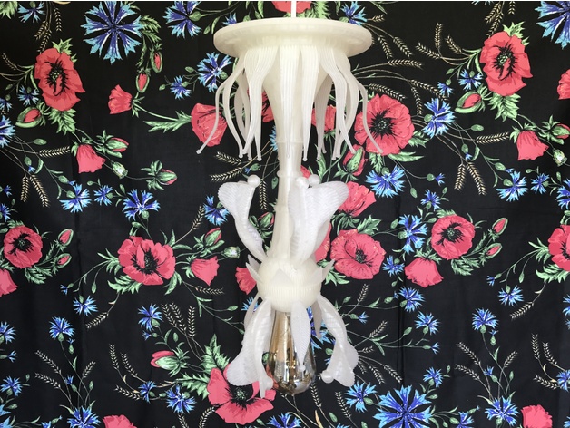 Chandelier Iris 3D Print Model