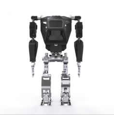 South korean bipedal robot METHOD-2 3D Model