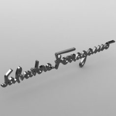 Salvatore ferragamo logo 3D Model