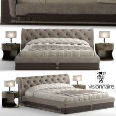 Bed chester laurence 3D Model
