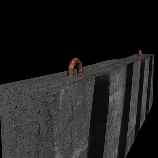 RoadBlock 3D Model