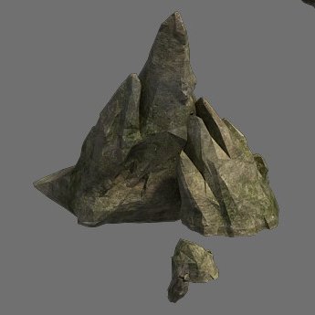 Shushan – pointed stone 3D Model