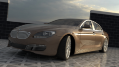BMW M6 Gran Coupe 3D Model