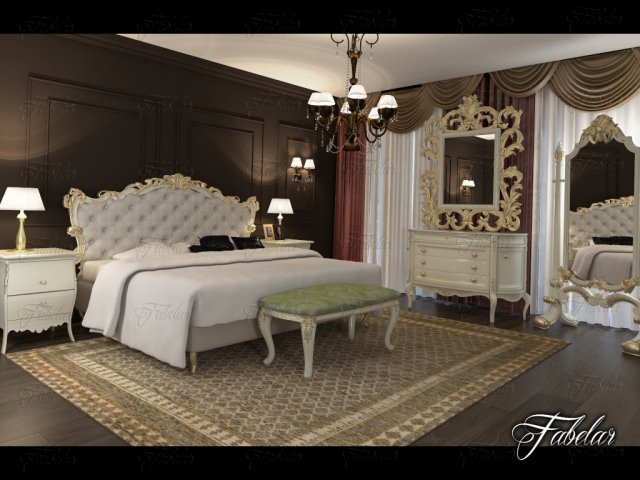 Bedroom 91 3D Model