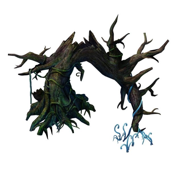 Wizard Forest – Trunk 3D Model