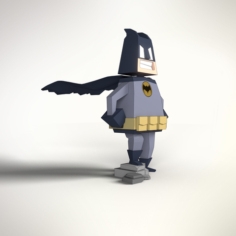 Batman “Low poly” 3D Print Model