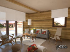 Living room 62 3D 3D Model