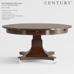 Century Furniture New TraditionalMetro Luxe Radia 3D Model