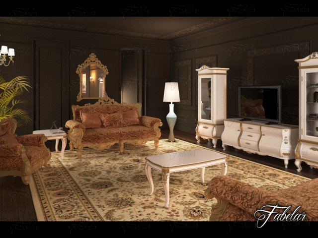 Living room 66 3D Model