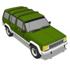 3d jeep Free 3D Model