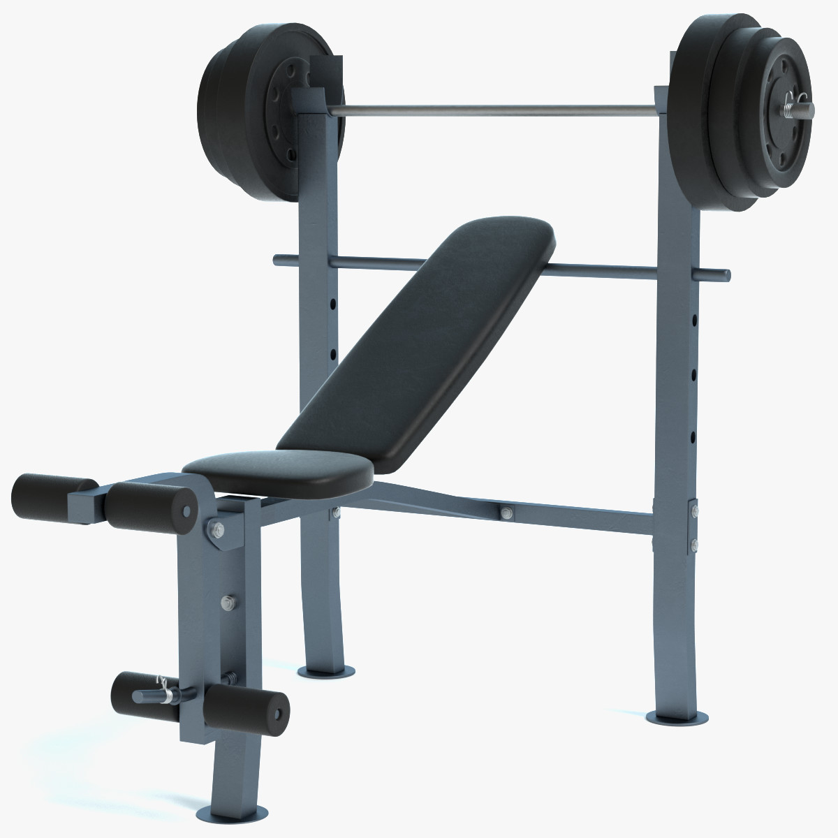 3D model Bench Press 3D Model