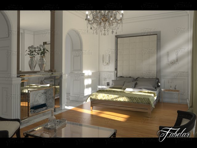 Bedroom 86 3D Model