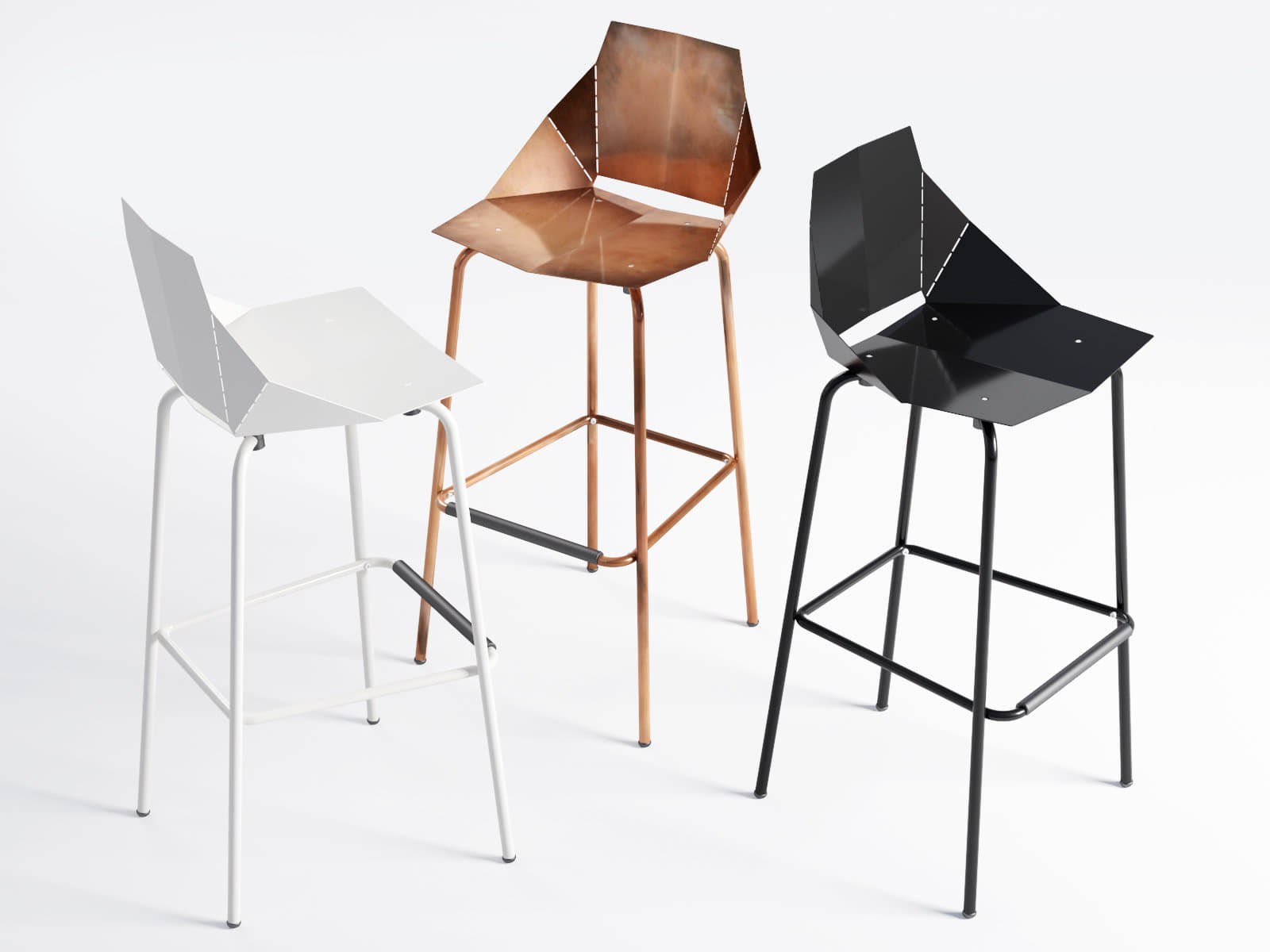 Real Good Barstool 3D Model