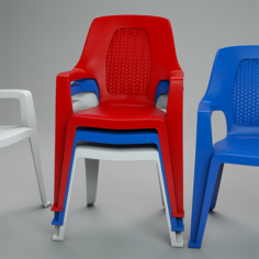 Plastic Chair
           3D Model