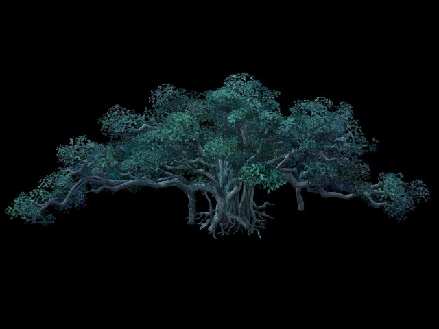 Game Model – Forest – Tree 11 3D Model