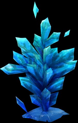 Game Model – snow – the ice spar Coral 03 01 3D Model