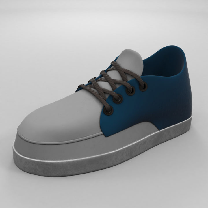 Casual Shoes 3D model 3D Model