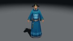 Ancient Chinese Official 3D Model