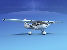 3D Cessna 175 Skylark V05 3D Model