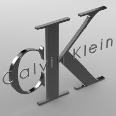 Calvin klein logo 3D Model