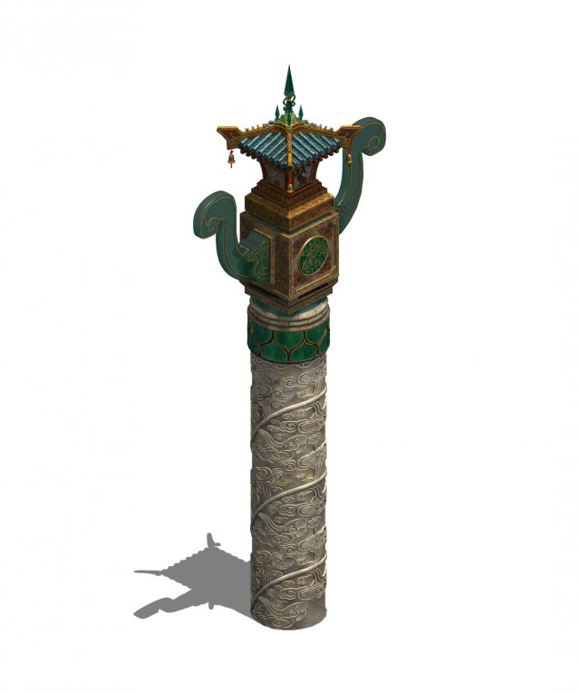 Decoration – pillar 23 3D Model