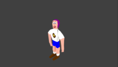 Player002 3D Model