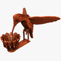3D Kolibri model 3D Model