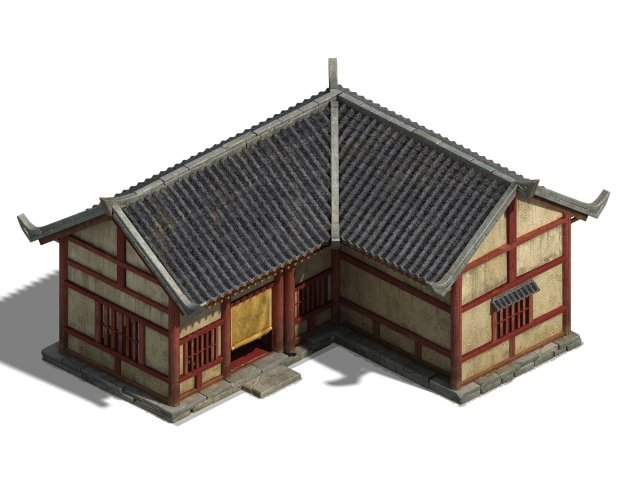 Wangcheng Escort – small house 3D Model