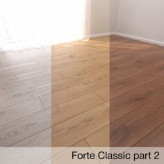 Parquet Floor Forte Classic part 2 3D Model